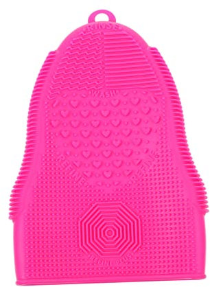 CALLARON Scrubbing Pad Silicone Brush Cleaning Pad Makeup Brush Cleaner for Women Using in Bathroom