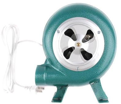 JOUFNING Elektrisk smed smide fläkt, centrifugalgrillar fläkt, kompakt och energikommersiell fläkt, kraftig matlagning startflamverktyg