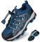 UOVO Turnschuhe Jungen Wanderschuhe Sneakers Kinder Trekking Schuhe Outdoor Sportschuhe Laufschuhe Blau 28
