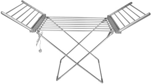 Alivio Electric Heated Clothes Airer, Electric Clothes Dryer Folding Laundry Dryer, Portable Heat Wing Indoor Rack Strong and Sturdy Energy Efficient