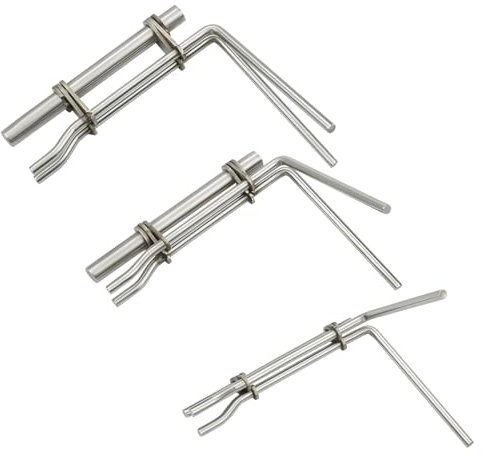 JNNJ 3 Pieces Hydraulic Cylinder Piston Repair Seal Kit, U Cup Rod Seal Installation Tool Kits, Universal Hydraulic Cylinder Super Strong Seal Twistor Install Tool Set, Auto Repair Rebuild Tools