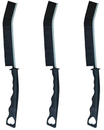 Tomedeks 3 PCS Brosse De Nettoyage Des Interstices, Brosse De Nettoyage À Poils Durs, Brosse À Joint Carrelage,Outil De Nettoyage Des Crevasses, Idéale Pour Groove Gap Et Saleté Dans Crevasses Pour Wc