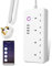 UseeLink Smart Power Strip, Surge Protector, WiFi Power Strip, USB Power Socket Smart Extension Cord Compatible with Alexa and Google, Voice Control, Smart Life APP Control, No hub required