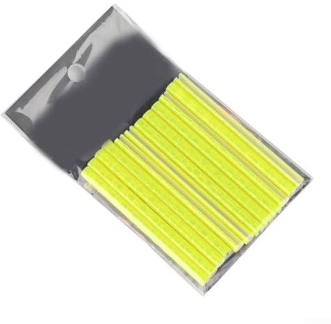 Niceminiwall Reflective Spoke Lights 12 Pack - Wheel Rim Clip-On Safety Reflectors for Cycling in Low Light, Compatible with and Road Bikes(Yellow)