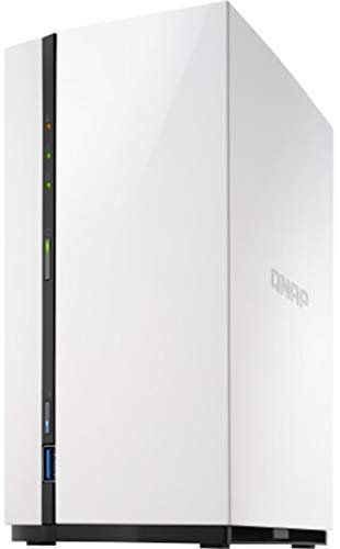 QNAP TS-228A NAS Mini Tower Ethernet Blanco Servidor de Almacenamiento - Unidad Raid (Unidad de Disco Duro, Serial ATA III, 3.5, FAT32, Hfs+, NTFS, ext 3, ext 4, 1.4 GHz, Realtek), Enclosure