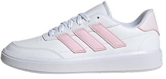 adidas Damen Courtblock Shoes, Cloud White / Clear Pink / Almost Pink, 38 EU