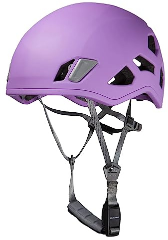 TRANGO Halo Breathable Helmet | Rock Climbing Gear, (Medium/Large, Lavender)