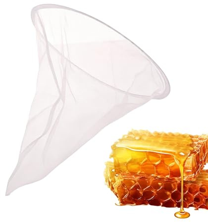 Filtro per miele, strumento riutilizzabile per la raccolta e l'estrazione | Setaccio per miele con rete fine - Per vino, marmellate, succhi, preparazione di pasti fatti in casa e preparazione di