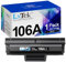 LxTek W1106A 106A Toner Kompatibel für HP Laser MFP 135wg, 107w, 107a, 107r, 137fwg, 137fnw, 135w, 135a, 135r (Schwarz, 1er-Pack)