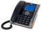 SPC Office Pro - Tischtelefon mit großem, beleuchtetem, batteriebetriebenem Display, 7 Speicherplätzen, Anrufer-ID und Freisprecheinrichtung - Schwarz