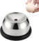 katmerio Picadora de huevos de acero inoxidable con cerradura, semiautomática, herramienta de cocina, cortador de huevos para huevos crudos, práctico utensilio para picar los huevos, aprox. 5,7 cm