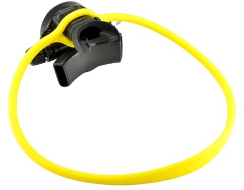 Demsyeq Dykregulator, dykregulator | halsbandsklämmor för andningsregulator för dykare – Highland silikonandningsregulator, dykandningsregulator, halsbandsklämmor, dyktillbehör
