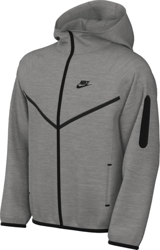 Nike Tech Fleece Fullzip - Pd Veste pour Enfant DK Grey Heather/DK Grey Heathe 12/13 Ans