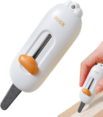 Ouvre-boîte, coupe-papier magnétique, ouvre-lettre | ouvre-enveloppe, outil pour ouvrir le courrier, cutter rétractable pour carton, ouvre-boîte, porte-clés pour le travail et la maison