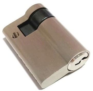 JIASHUNHE Bombin Cerradura Núcleo de Bloqueo Inteligente, Cilindro de Bloqueo excéntrico Medio, Altura 32 mm, for Bloqueo de Canal Puerta de Seguridad a Prueba de Fuego Cerraduras Antibumping(50mm)