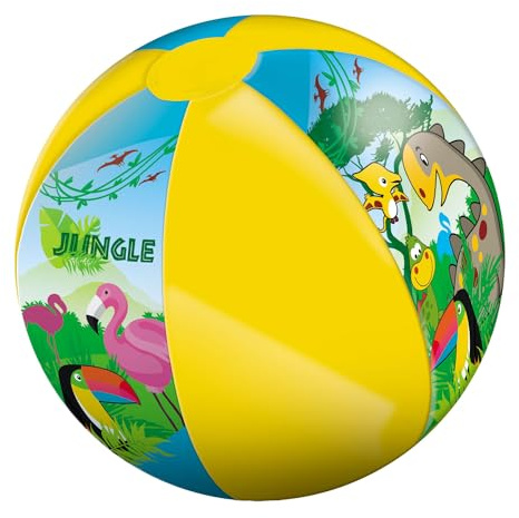Mondo Toys - FANTASY Beach Ball - Strandball, aufblasbar 50 cm, verziert in den Farben - 16708