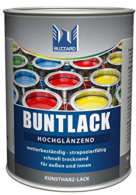 Buzzard Buntlack 750 ml/hochglänzend (RAL 8003 (Lehmbraun))
