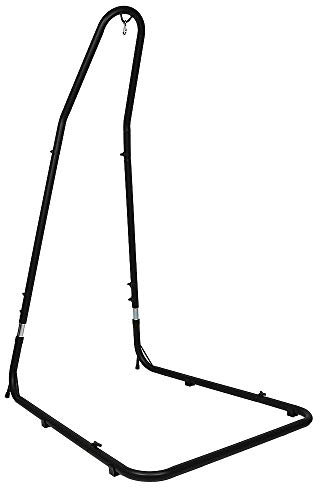 Hängesesselgestell aus Metall Hängestuhlständer Freistehendes Höhenverstellbar (200-250) cm, für Garten Balkon Schlafzimmer, max bis 150 kg (Hänge Stuhl & Matte Nicht), Tippe III
