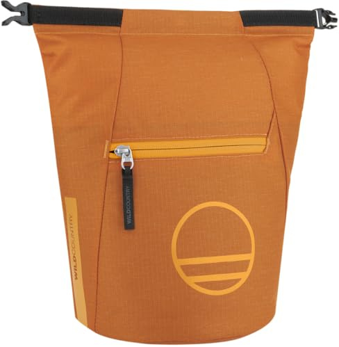 Wild Country Spotter Boulder Chalk Bag - Large Rock Climbing Chalk Bucket with Zippered Pocket - Sandstone - One Size