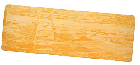 JISADER Übungs-Yogamatte, Yoga-Pad, Fitnessgeräte, Workout, Pilates für den Muskelaufbau, GELB