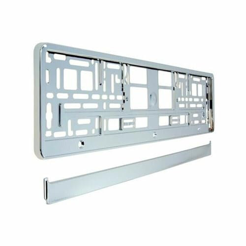 Carmotion Soporte para matrícula de Metal Cromado