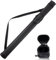 Sinsilvie Billiard Cue Cases,Hard Pool Cue Case,Cue Stick Case 1 Stick 2 Holes,PU Cue Stick Case Bag