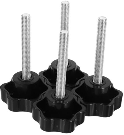 4 Manopole Di Serraggio A Vite Con Impugnatura A Stella - Manopole Dorate Per Impugnatura Macchina Cacciavite A Cricchetto