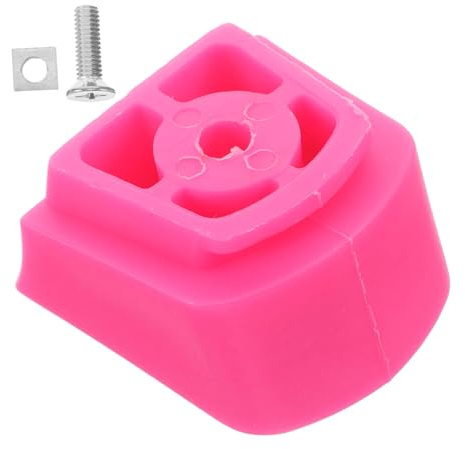 ARTSEWPLY Freno Patines en Línea para Niños Tope de Freno Rosa, Fácil Instalación y Material de Goma y Acero Inoxidable Frenado Suave y Seguro