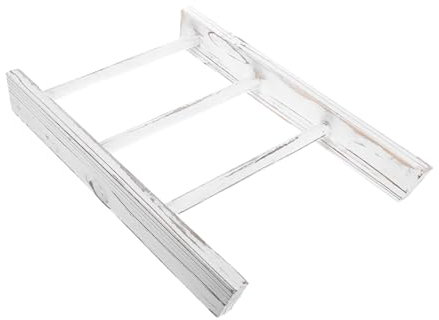 OUNONA Porte-Serviettes Miniature en Échelle pour Salle de Bain Décoration Campagne Gain de Place Pratique Organisateur de Torchons pour Petites