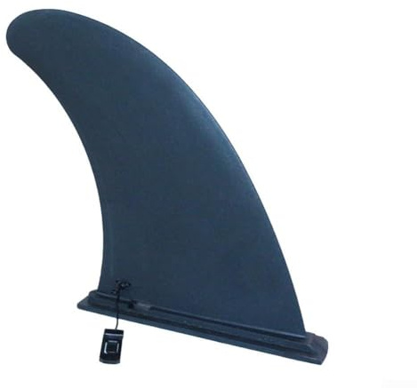 Gdfnmogo 9 Inch Surfboard Centre Fin Nylon Slide-in Replacement for Stand Up Paddle Board and Inflatable, for Soft Top Longboard Central