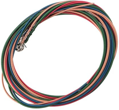 Jiawu Elektriska Bassträngar 4-strängar Set 1,16 Mm 1,44 Mm 2,0 2,54 Slät Rostfri Tålig Stål Nickellegering Lätt Bärbar för Nybörjare