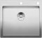 BLANCO CLARON 500-IF/A Durinox | Edelstahl Spüle | Einbauart: Einbau von Oben & Flächenbündig | für 60 cm breite Unterschränke | Widerstandsfähig gegenüber Kratzern | Großes Beckenvolumen