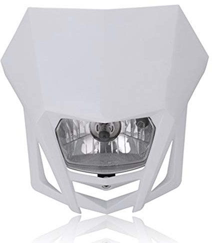 RETYLY Lampada da Faro Universale Dual Sport per Moto Dirt Bike per Motocross Motocross per XR Crf 150 230 250 450