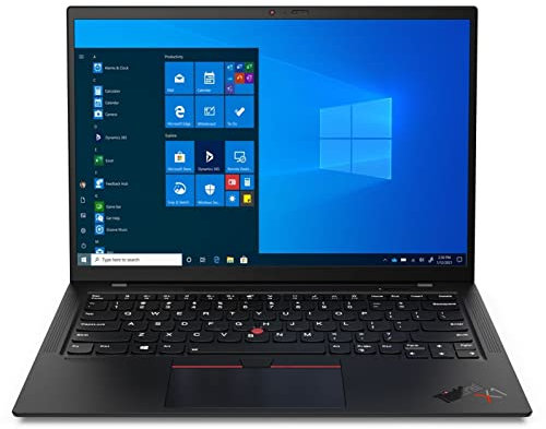 Lenovo Gen 9 ThinkPad X1 Carbon Laptop with Intel i7-1165G7 Processor, 14 WUXGA 100%sRGB Anti-Glare Display, 16GB RAM, 512GB SSD, 2.49lbs, Carbon Fiber, Windows11 Pro, and Three Year Premier Warranty