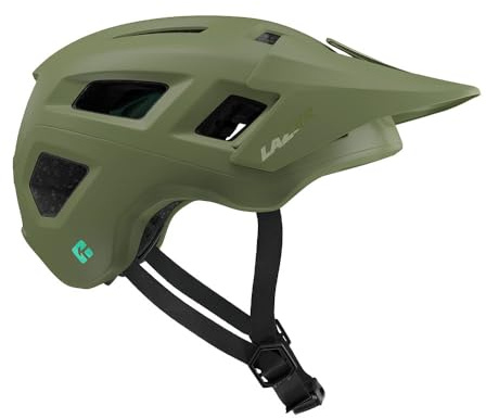 LAZER Coyote KinetiCore Casco da bicicletta, attrezzatura da ciclismo per adulti, uomini e donne, copricapo da ciclismo, felce opaco, S
