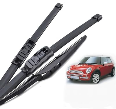 Limpiaparabrisas Parabrisas Limpiaparabrisas 19+18+12 Para Mini Para Cooper S One D Hatch R50 01-04 Escobilla Limpiaparabrisas
