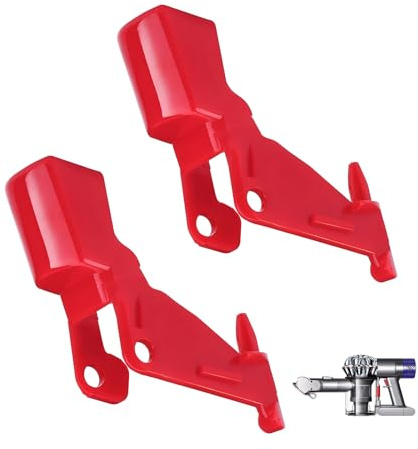 2 Piezas Botón para V11 V10, Interruptor Botón Gatillo Interruptor de Repuesto para Aspiradora Botóns Interruptors Repuesto Fuerte Gatillo Reforzado con 2 T8 Herramientas Destornillador