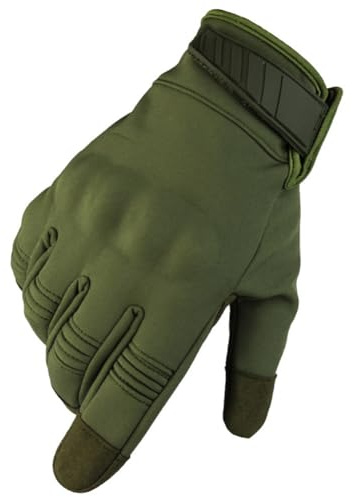 GreatRise Gants tactiques imperméables, gants d'intervention militaires, avec écran tactile, antidérapants, gants de protection pour bushcraft, chasse, cyclisme