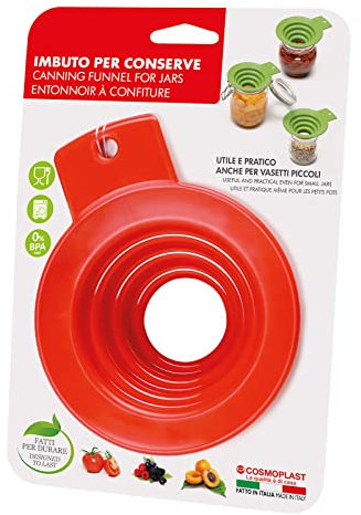 Imbuto per Conserve, Marmellate. Ideale anche per sale. 100% Made in Italy, Rosso