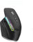 Souris sans Fil Ergonomique Gamer Gaming Silencieuse Résolution Réglable 2,4 GHz Rechargeable pour Les Jeux De Bureau Muet (125X85X51mm,Black)
