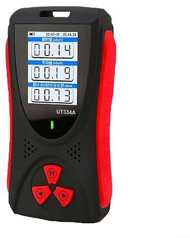 Contatore Geiger UT334A, rilevatore di radiazioni nucleari Beta Gamma Test di radiazioni a raggi X Contatore Geiger Allarme di dose personale Rilevatore di dose di radiazioni nucleari