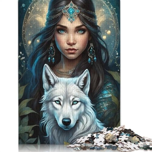 Puzzle für Erwachsene, 1000 Teile, Tier, Wolf, Brettspiele, Geburtstagsgeschenk, 1000 Teile (75 x 50 cm)