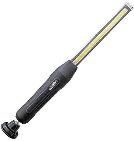 Lighthouse L/HEWANDR LED Inspection Wand Worklight 800Lm - Rechargeable IP67 Water Resistant, Black