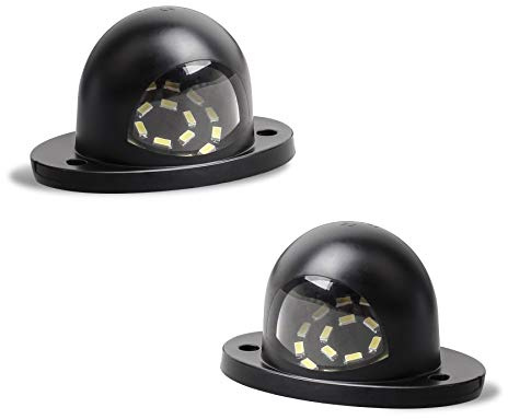 RUXIFEY LED License Plate Light Tag lights Compatible with Dodge Ram 1500 2500 3500 1994-2001 Pickup, 6000K White, Pack of 2