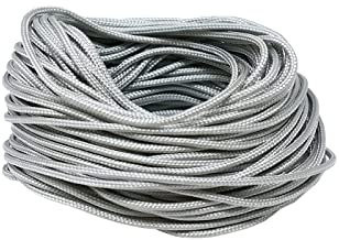 Thin Roman Blind Cord String 10Meters Grey Braided Cord String Picture Cord Lift Shade Cord Picture Hanging Cord Nylon Braided Cord Frame Hanging String for Crafts