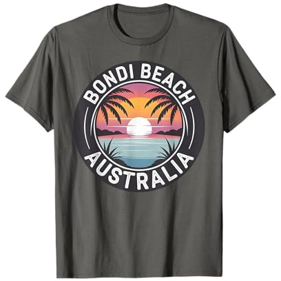Bondi Beach Australie Vacances d'été pour enfants, hommes et femmes T-Shirt