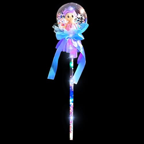 Generisch Princesa - Iluminar, Varitas mágicas para niños, luces LED de princesa para niños | Barra de luz para niñas que les gusta el disfraz de princesa