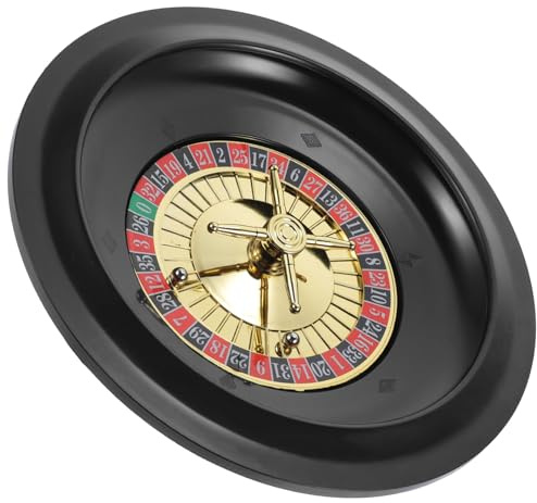 HONITANO Roulette de Poker de Table Compacte et Portable Roue Tournante Créative pour Jeu de Festival et Fête