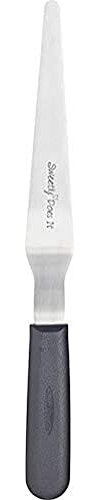 KitchenCraft Sweetly Does It Palette Knife for Baking/Icing Spatula with Tapered Blade, Stainless Steel, 35 cm
