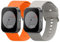 kwmobile 2x Sportarmband kompatibel mit CMF by Nothing Watch Pro (D395) Armband - Fitnesstracker Band Set aus TPU Silikon